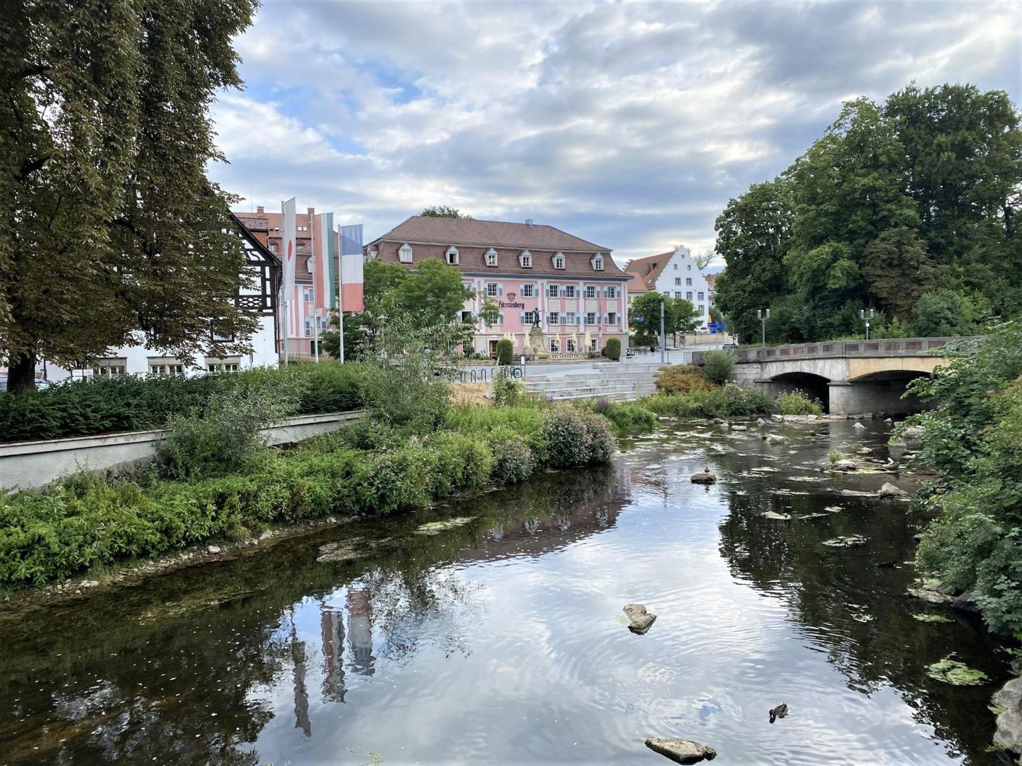 Ferienwohnung An Der Brigach ドナウエッシンゲン エクステリア 写真